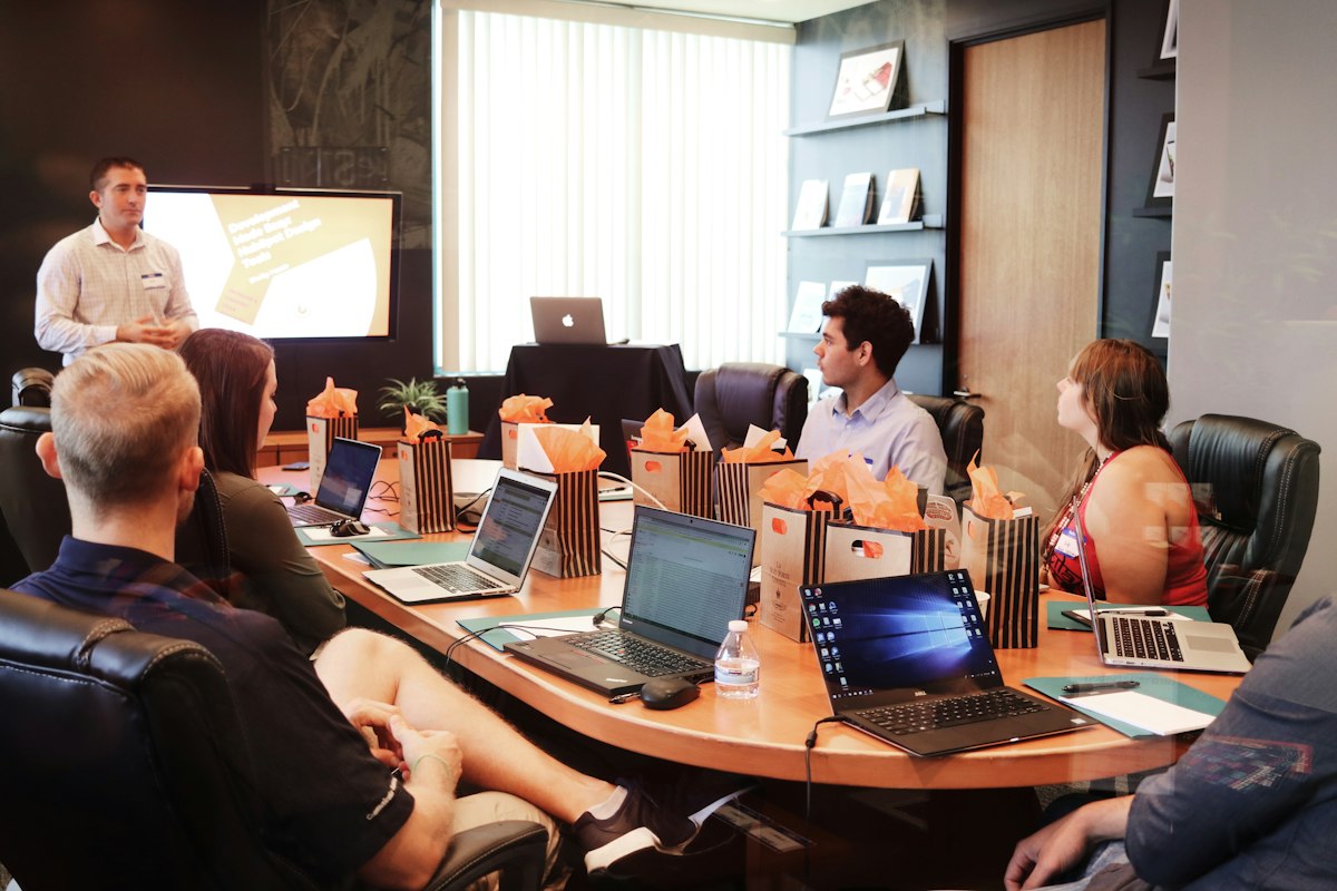 Owner and strategist planning call-path triad