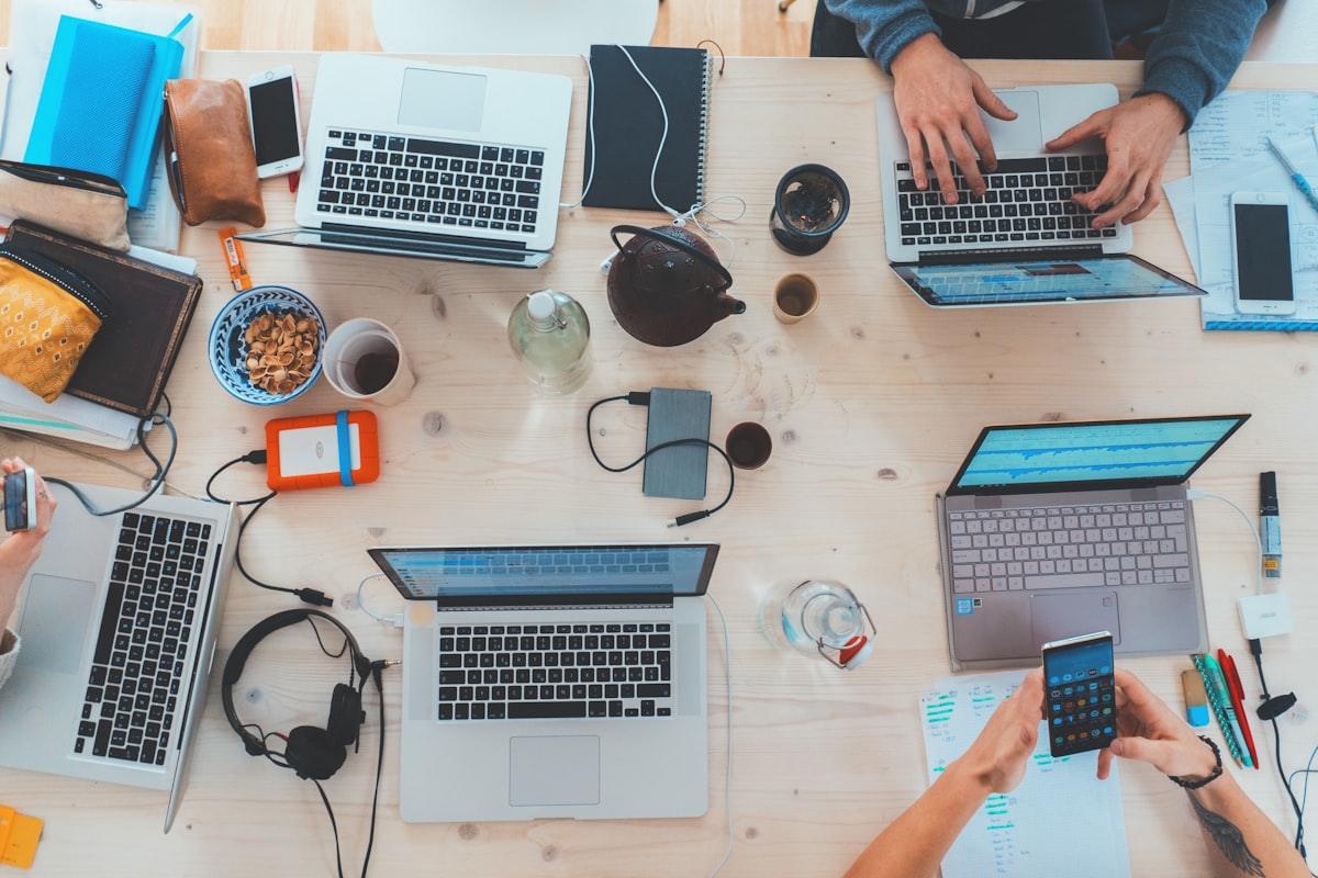 Local SEO and Google Maps domination system on a laptop for service businesses